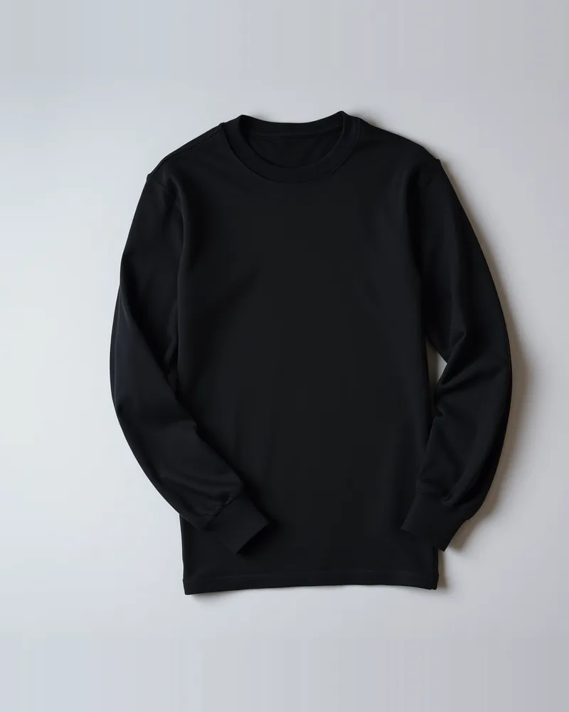 Gildan Heavy Cotton Long Sleeve T-Shirt, illustrated