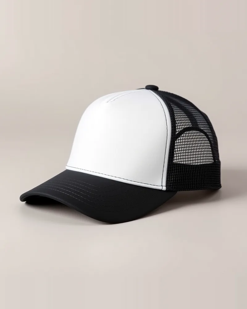 Valucap Foam Mesh-Back Trucker Cap, illustrated